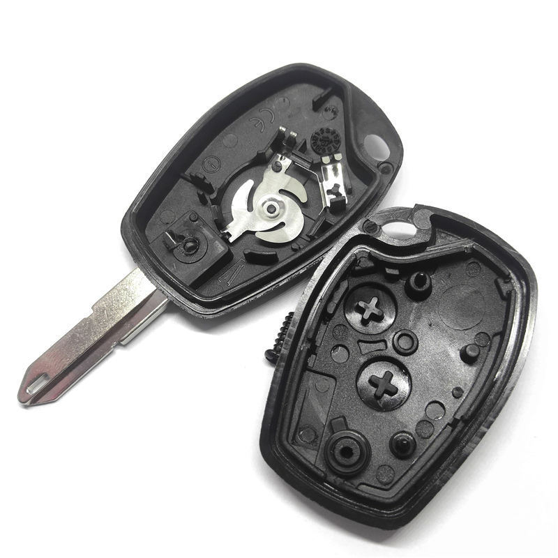 QSF Key Case  2 Buttons remote shell For Renault Megane Modus Espace Duster Logan DACIA Sandero Fluence Kango For NISSAN ALMERA