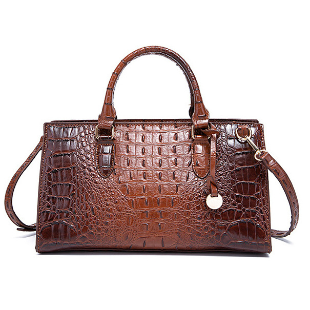 Wholesale Fashion Crocodile Leather Luxury Hand Bag Ladies Shoulder Bags Designer Purse and Handbags for Women