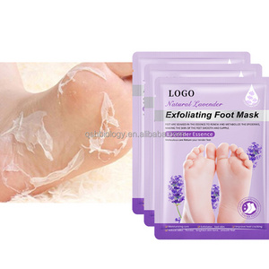 wholesale Natural Herbal Foot Skin Care Moisturizing Exfoliating Peeling Off Lavender Foot Mask