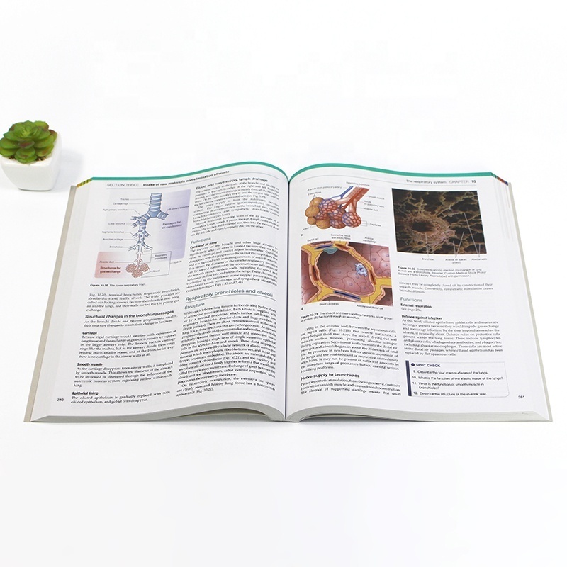 Print On Demand Softcover Anatomy and Physiology in Health and Illness In Stock Medical Books Offset Printing Services