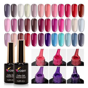 OEM 252 Colors Gel nail Polish Private Label UV Gel Semi Cured Long Lasting Soak off Gel Polish