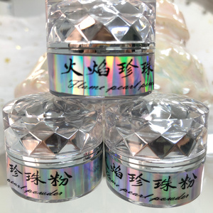 QS Nail Art Queen Shining Best Quality Flame Pearl Bulk Acrylic Glitter Powder Acrylic Powder