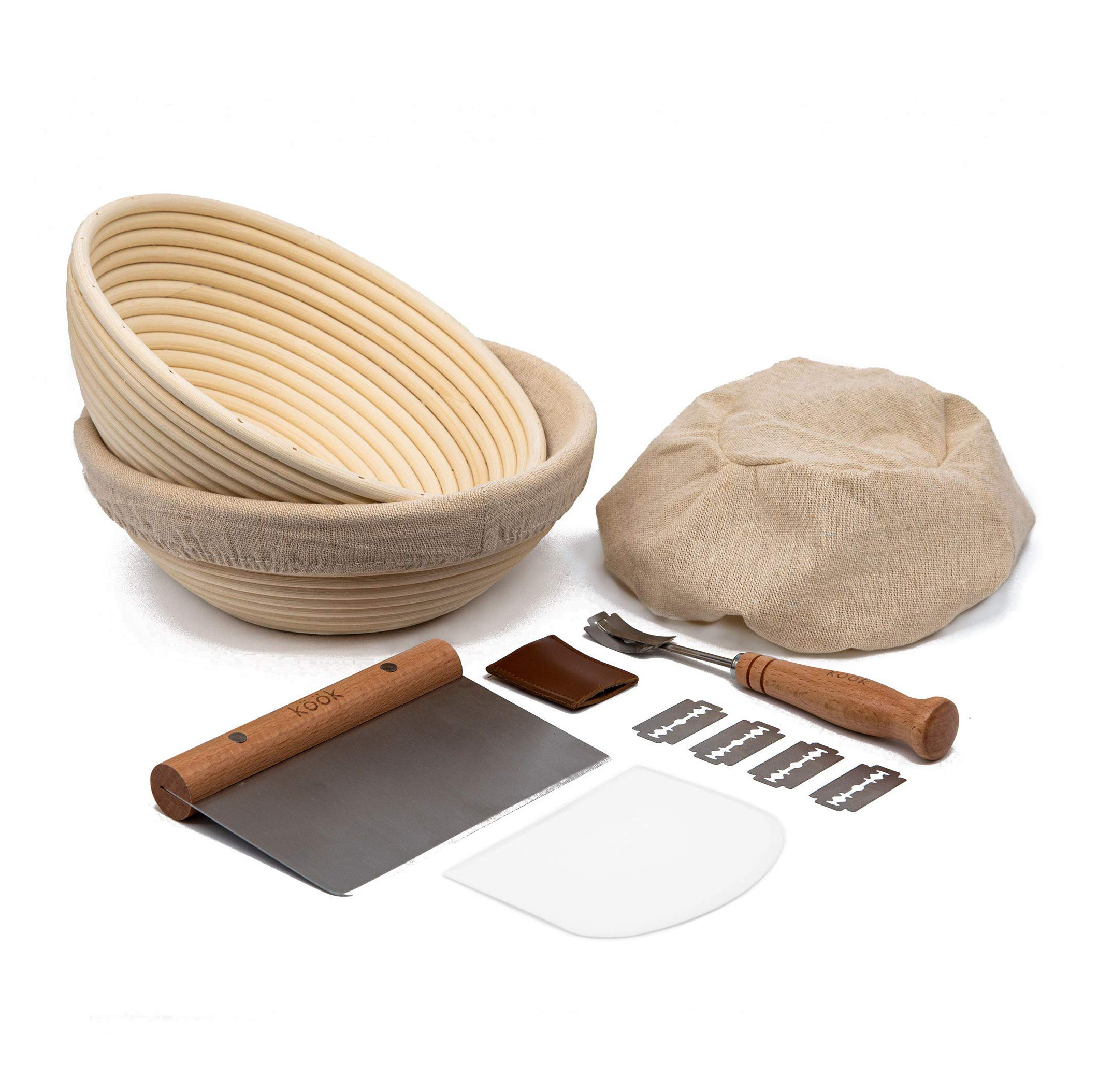 banneton bread proofing basket bread banneton proofing basket set bowl dough banneton bread proofing basket set