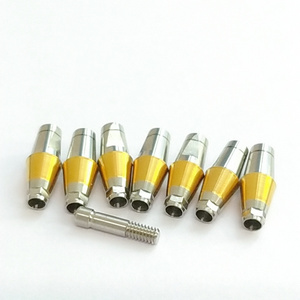 dental titanium straight abutment,compatible with superline system,titanizing abutment