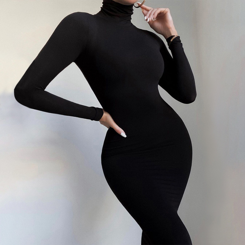 Custom LOGO Fall Solid Long Sleeves yoga Rompers Women Ladies jogging wear 2023 new style One Piece stretch bodycon Jumpsuit