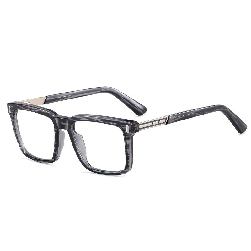 2024 High Quality Men Optical Glasses Frame Blue Light Blocking Eyewear New Male Spectacle Frame TR90 Square Anti Blue Light