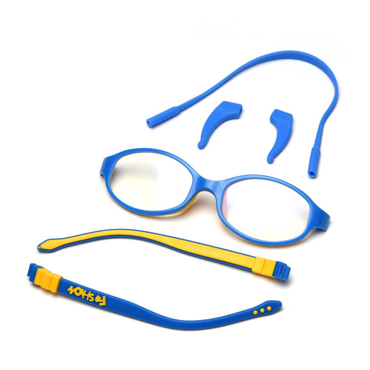 2011 Silicone Optical Glasses Frame Cute Kids Myopia Glasses Frame anti blue light glasses for kids