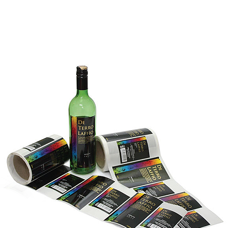 Custom stickers roll labels printing waterproof sticker for water/Beverage bottle  stickers food packaging  Labels