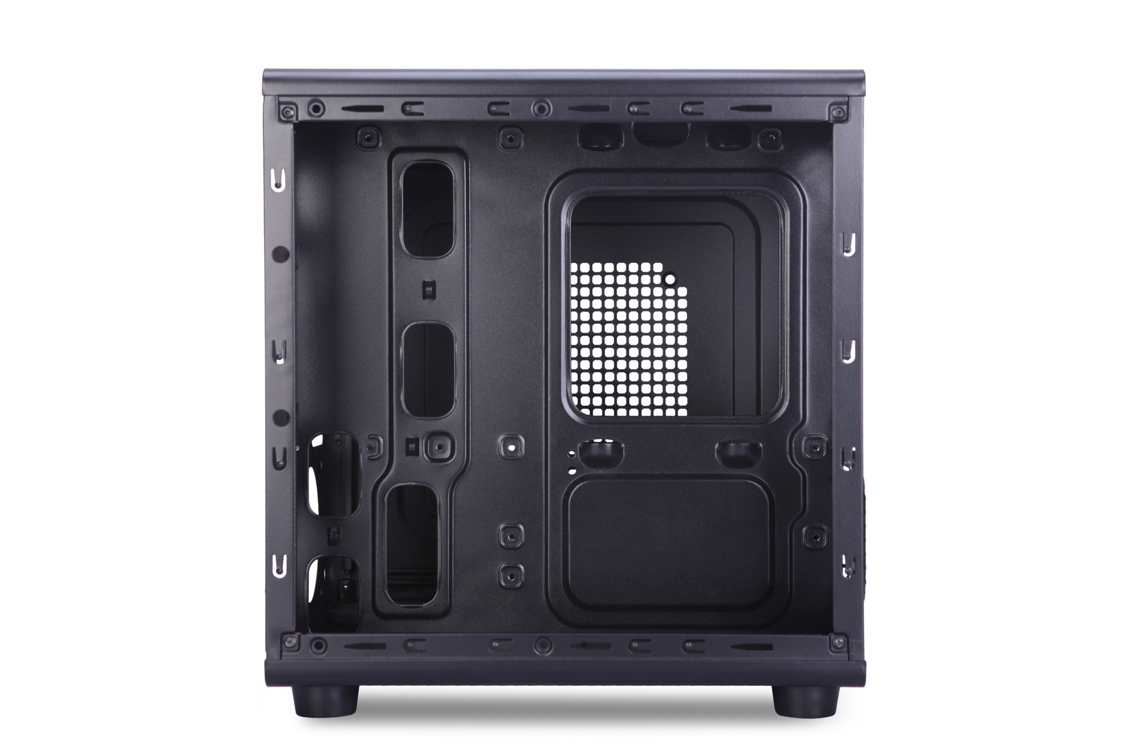 OEM Custom PC Cpu Cabinet Casing Office Desktop ATX Mini integrated display chassis itx 4U power supply Computer Case