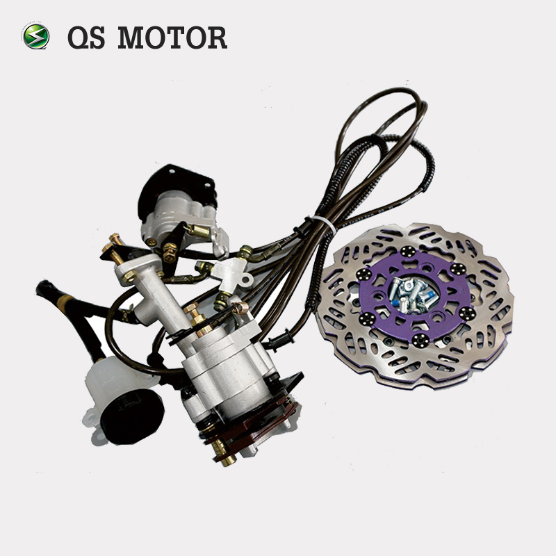 QS 205 3000W V3 72V 90KPH Electric Mini Car Motor Conversion Kits  Brushless Hub Motor Conversion Kits For Car