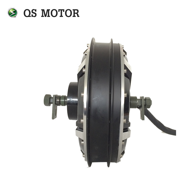 Powerful QS Motor 8000W 273 50H V3 48V 10000W 20kW Peak Brushless DC Electric Motorcycle Spoke Hub Motor