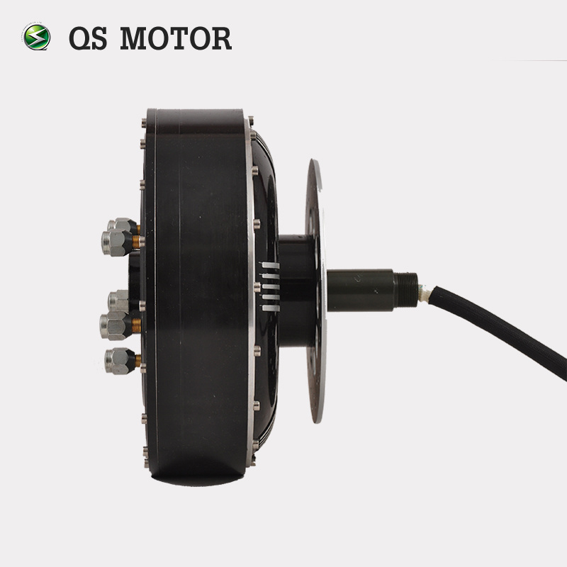 QS 4000Watt V3 273 80kph 14inch BLDC electric car wheel hub motor for sale