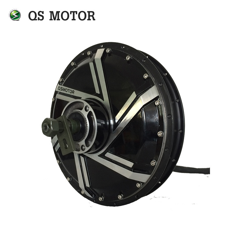 Powerful QS Motor 8000W 273 50H V3 48V 10000W 20kW Peak Brushless DC Electric Motorcycle Spoke Hub Motor