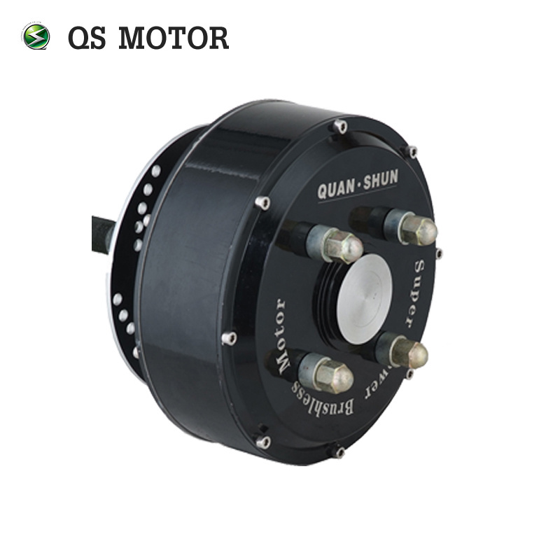 QS 205 3000W V3 72V 90KPH Electric Mini Car Motor Conversion Kits  Brushless Hub Motor Conversion Kits For Car