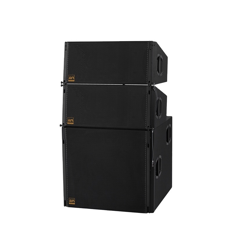 Professional 3-way full range real sound dj bass pro audio sound equipment concert powerful 600W line array dual 10