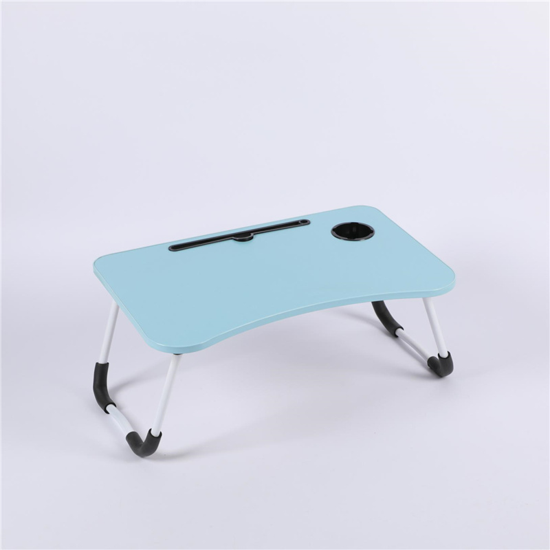 Laptop Desk, Lap Desk Bed Table Tray for Eating Writing Foldable Desk with iPad Slots for Adults/Students/Kids, Adjustable Noteb