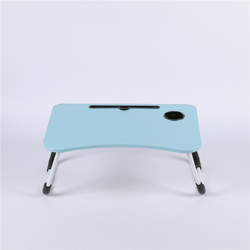 Laptop Desk, Lap Desk Bed Table Tray for Eating Writing Foldable Desk with iPad Slots for Adults/Students/Kids, Adjustable Noteb