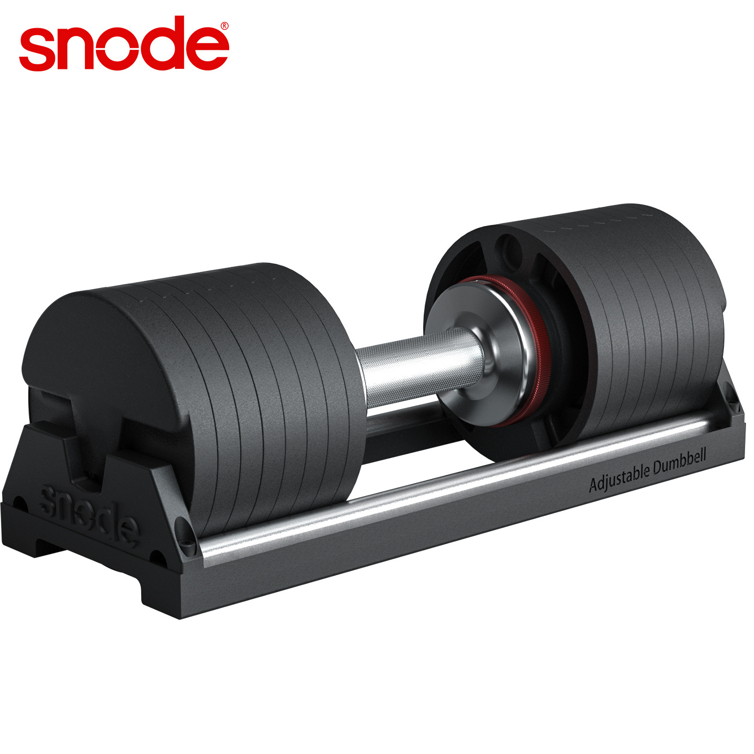 Snode Adjustable Dumbbell Wholesale Fitness Equipment 80lbs Cheap Dumbbell Sets