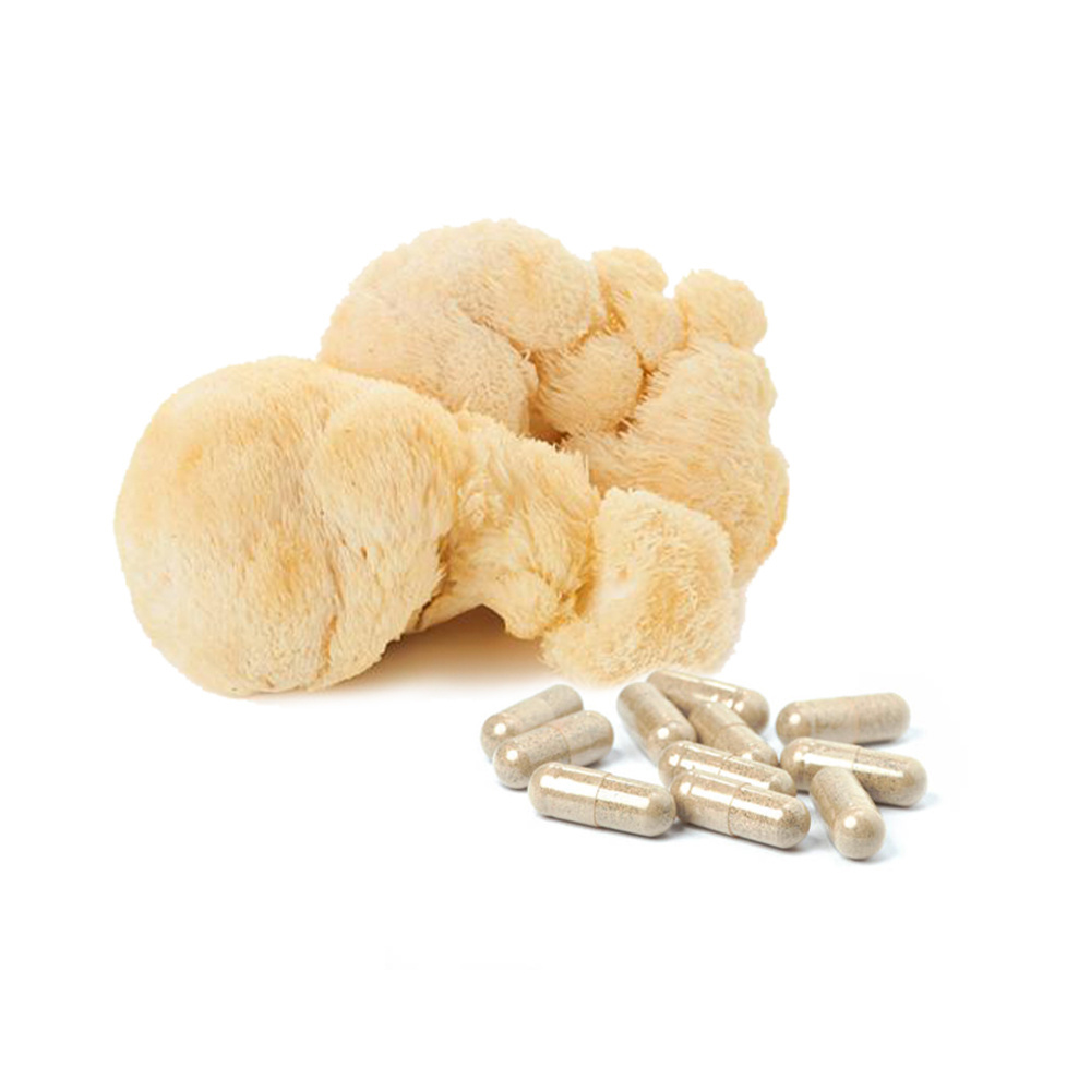 High Quality 10:1 Lions Mane Mushroom Extract Powder 30% Beta D Glucan for Brain benefit