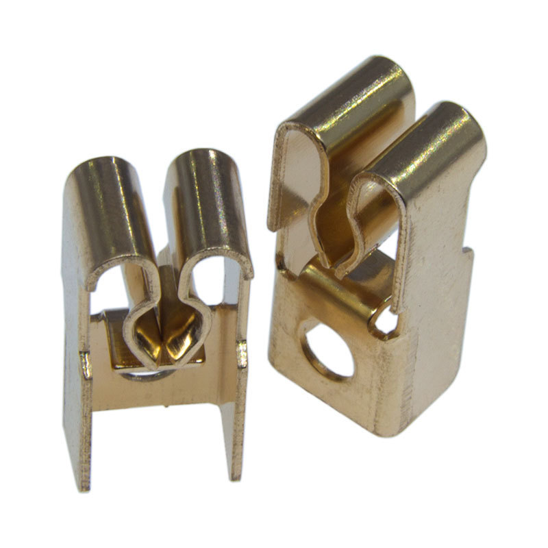 custom european plug pin busbar jack,stamping electrical contacts