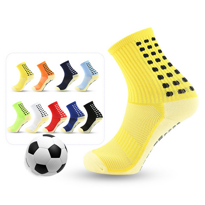 wholesale professional custom sports soccer socks anti slip youth football grip socks for men