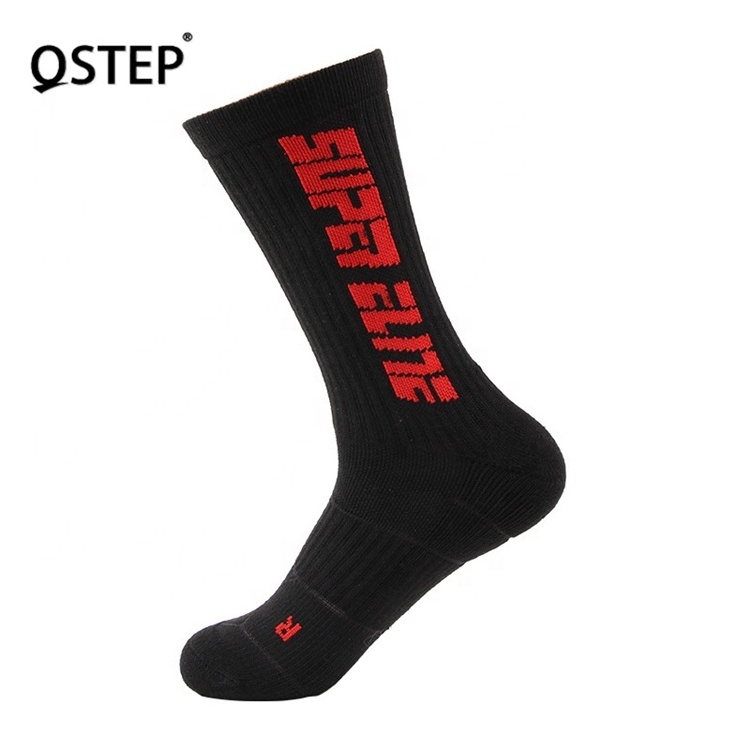 Wholesale High Quality Alphabet Fluorescent Towel Bottom Fission Anti-slip Sports Custom oem socks