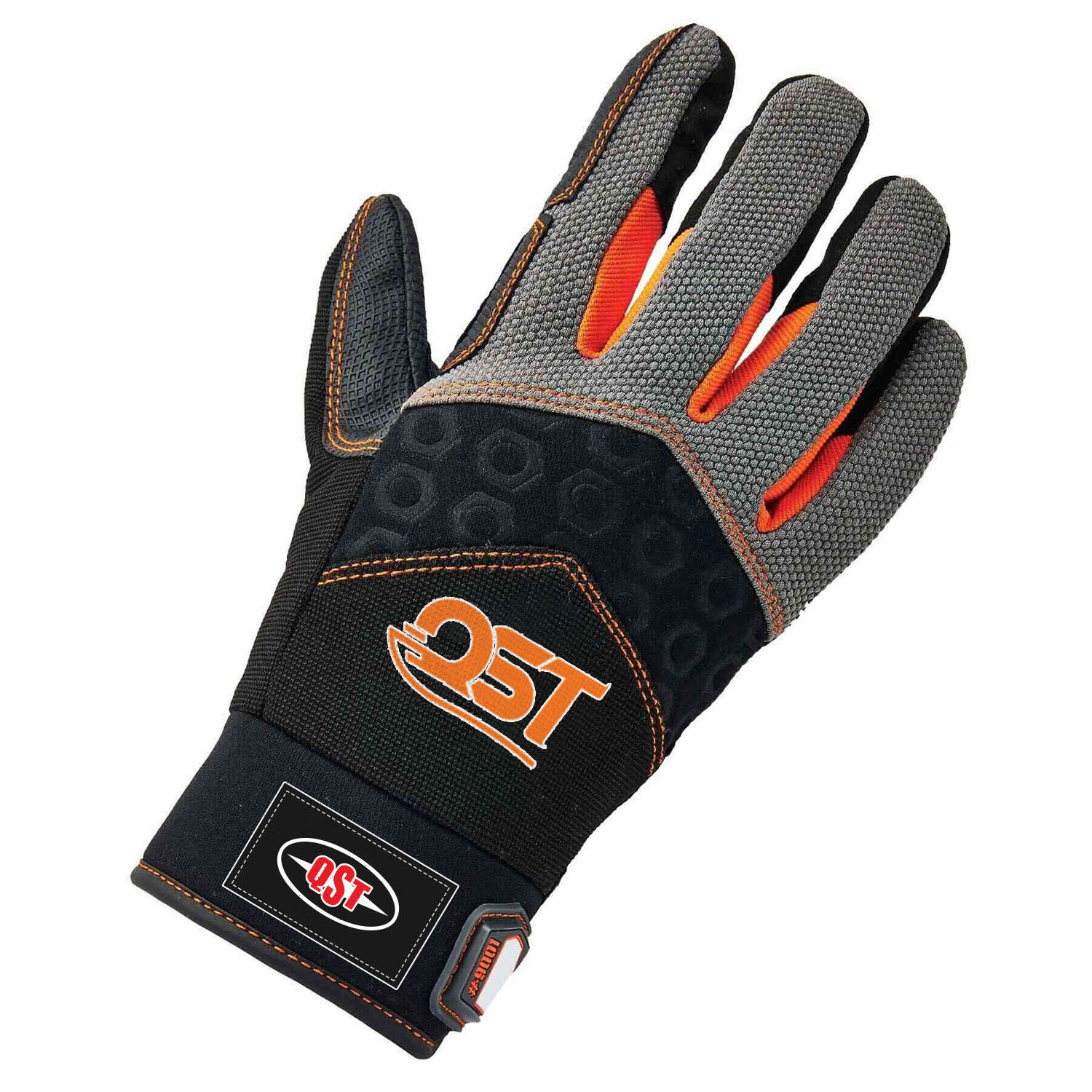 ProFlex Anti-Vibration Gloves Full Finger Certified Lightweight with Wrist Support Hand Protection Mechanic Glove