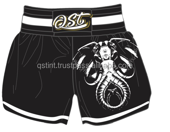 MMA Boxing Fight Training Shorts Kickboxing Trunks PROFESSIONAL Customized design High Quality Muay Thai Short custom logo Fight