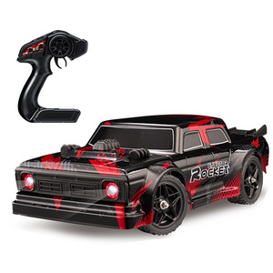 QS New Design 1:16 Scale Remote Control Racing Car Children Toys 4WD R/C Atomize Drifting Light Vehicle With Detachable Tyre