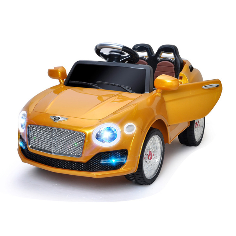 QS Newest Design Baby Electric Battery Remote Control 4 Wheel MP3 6V Kids Toys Driven Ride On R/C Cars For Child Good Quality