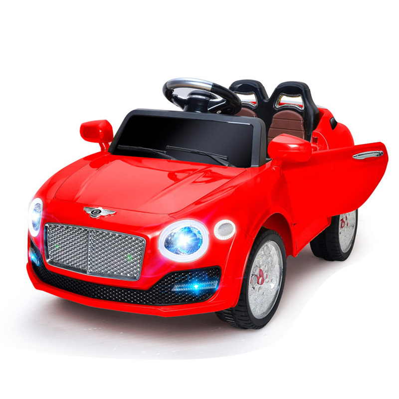 QS Newest Design Baby Electric Battery Remote Control 4 Wheel MP3 6V Kids Toys Driven Ride On R/C Cars For Child Good Quality