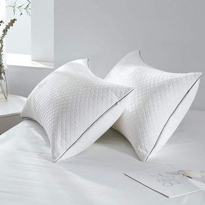 customized size cotton cover microfiber hotel luxury pillows hotel pillow insert for wholesale