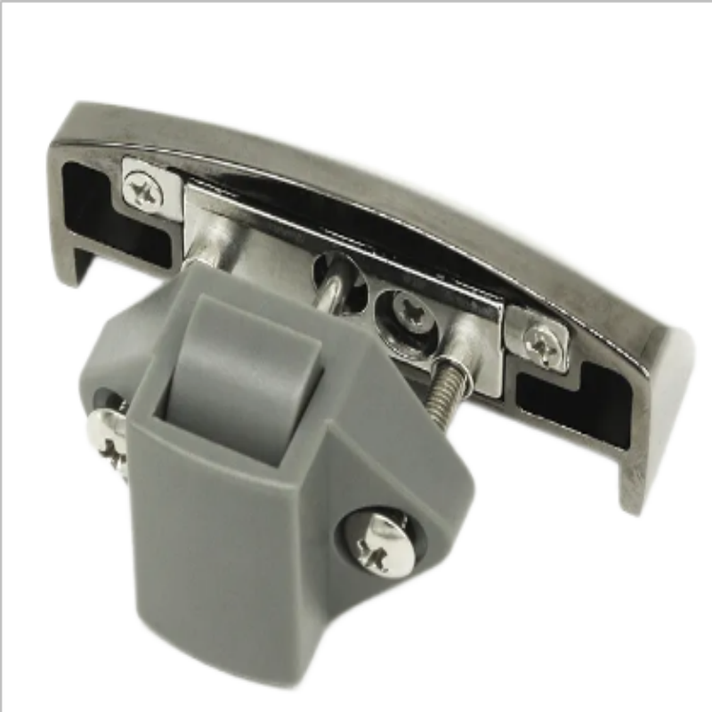 Safety Chrome Sliver Handle Lift Lock for Truck Trailer RV Cabinet Door Lock