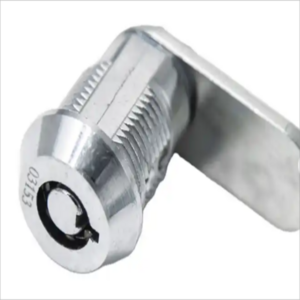 Zinc Alloy Sliver Chrome-plated Cam Lock Mini push lock with Keys for RVs Cabinet Door