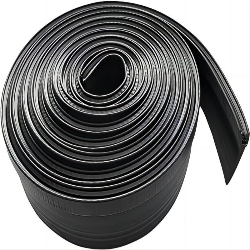 RV Black Rubber Clip-On Weather Stripping 25ft Black Trim Molding Slide Out Rubber Seal for Window, Door,Protection