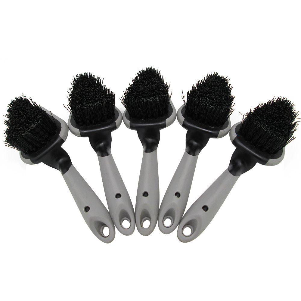 5 PCS Wheel Rim Detailing Brush Car Motorcycle Bicycle Wheel Cleaning Brush