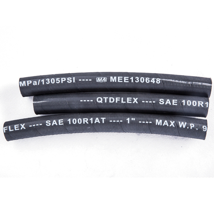 SAE 100R1 High quality and complete specifications of high-pressure steel wire woven rubber hose