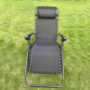 Comfortable folding zero gravity massage cahir folding recliner outdoor garden chair