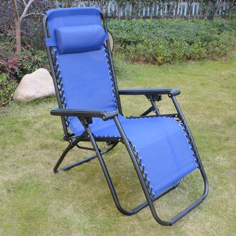 Outdoor furniture folding zero gravity lounge chairs with armrest, Zero gravity folding sleeping beach chair