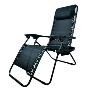 Outdoor folding chaise lounge chair/folding deck chair/reclining chair