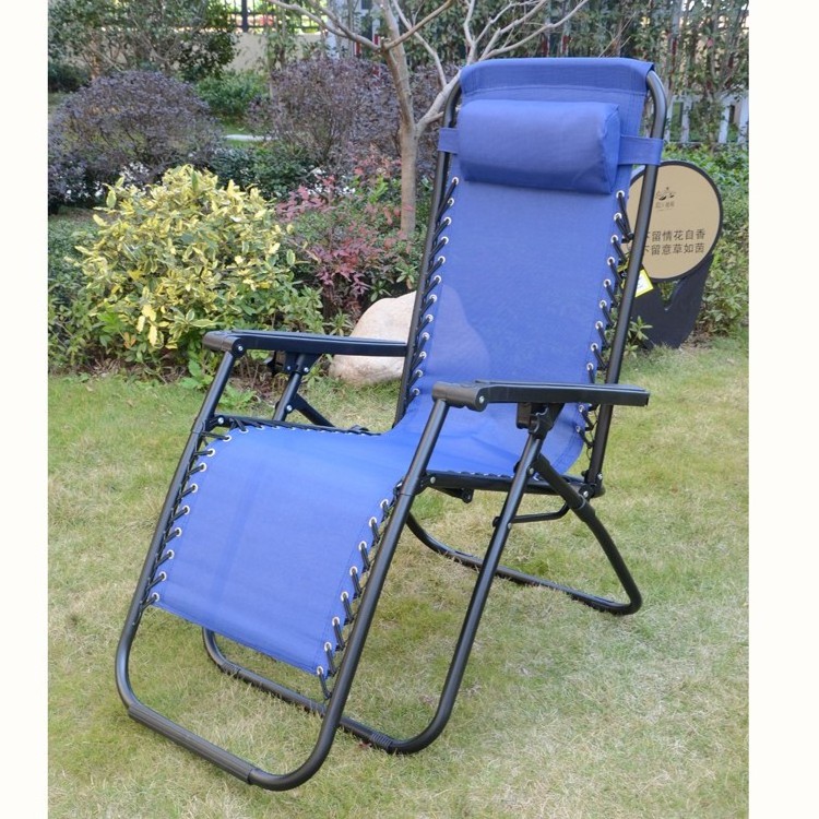 Lightweight Folding Outdoor Beach Reclining Lounge Chair