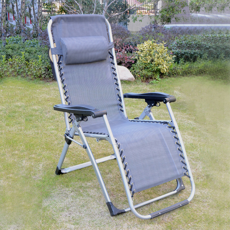 Easy folding beach sun bed/lawn chair/lazy lounger