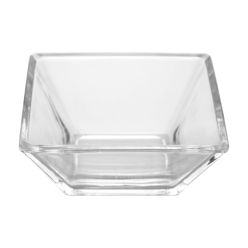 High Quality New Style Wholesale Customization Clear Crystal Serving Glass Dessert Dish