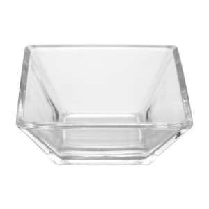 High Quality New Style Wholesale Customization Clear Crystal Serving Glass Dessert Dish