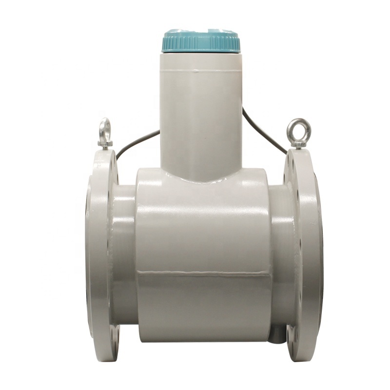 DC24V carbon steel analog  DN200-DN2000 dirty waste water sewage partially filled water flow meter