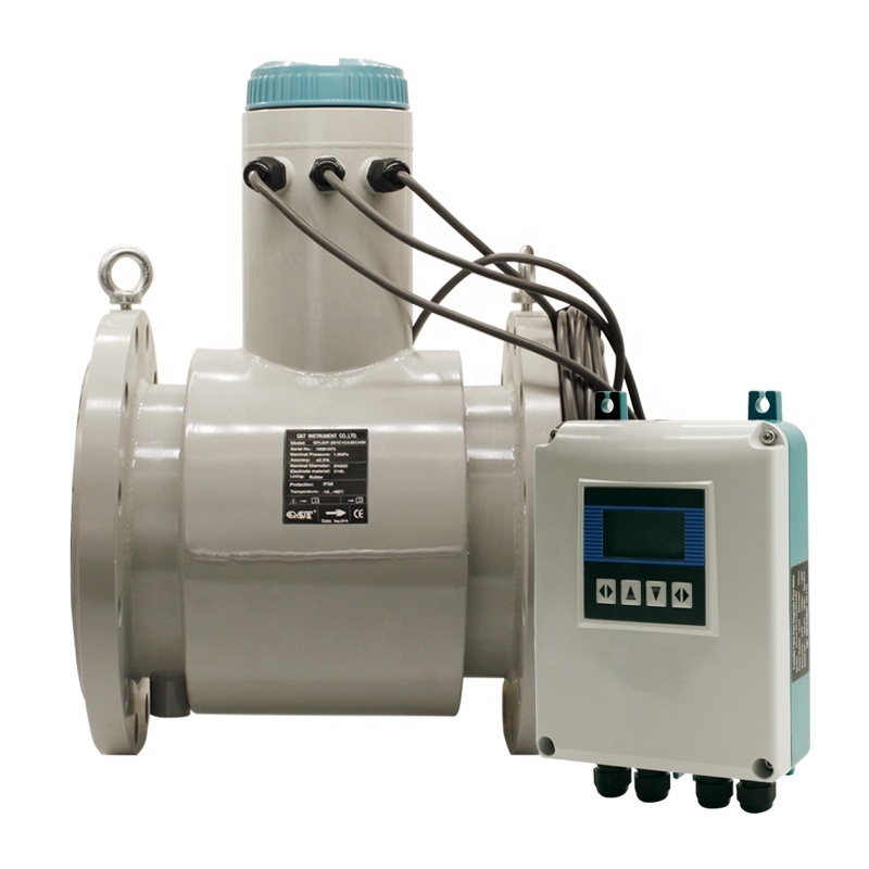 DC24V carbon steel analog  DN200-DN2000 dirty waste water sewage partially filled water flow meter