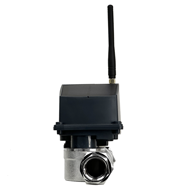 GSM/LoRa Connected 1 Inch Solar Powered Motor Operated Ball Valve Actuator Control Valve For Irrigation System