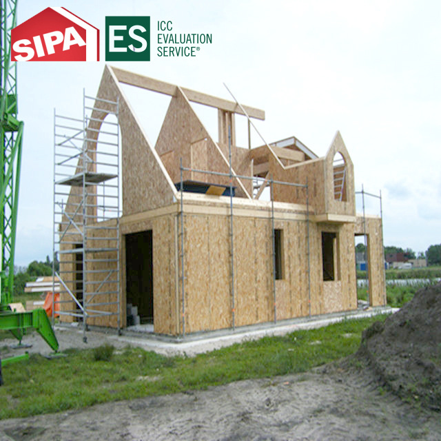 China SIPs House Factory Good Price Wall Structural Insulated Panel Home Kit EPS OSB Paneles De Board SIP House Kit Prefab House