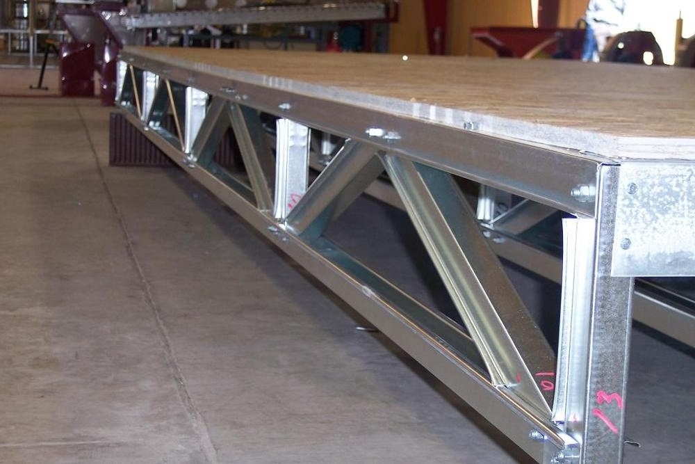 Long Span Roll-formed Light Gauge Steel Roof Truss Floor Joist