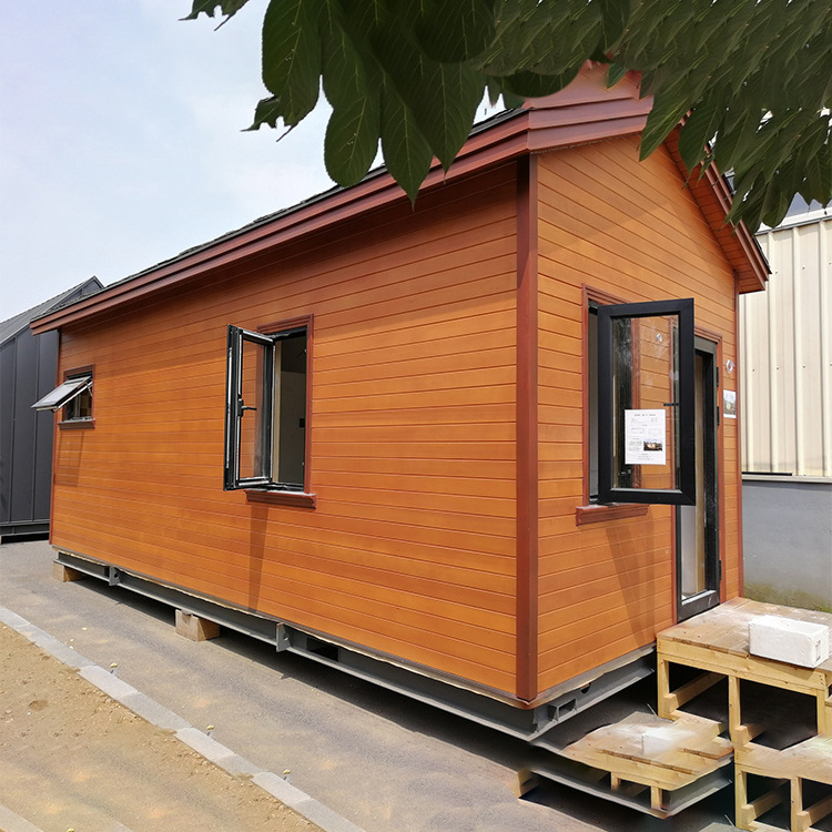 Quacent Prefabricated Easy Quick Assembly Customize Outdoor Pre fab House Luxury Living Villa Tiny Glass Container Prefab House